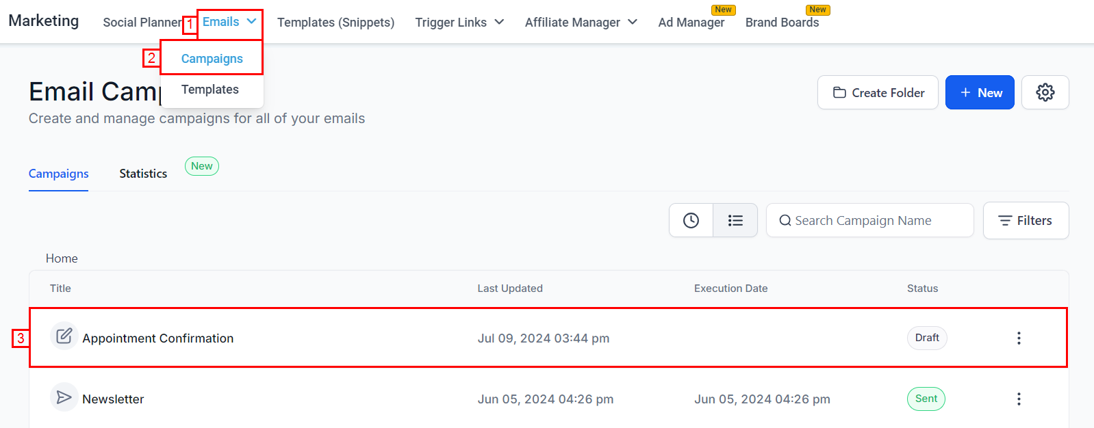 Email Verification for Campaigns – figure 1