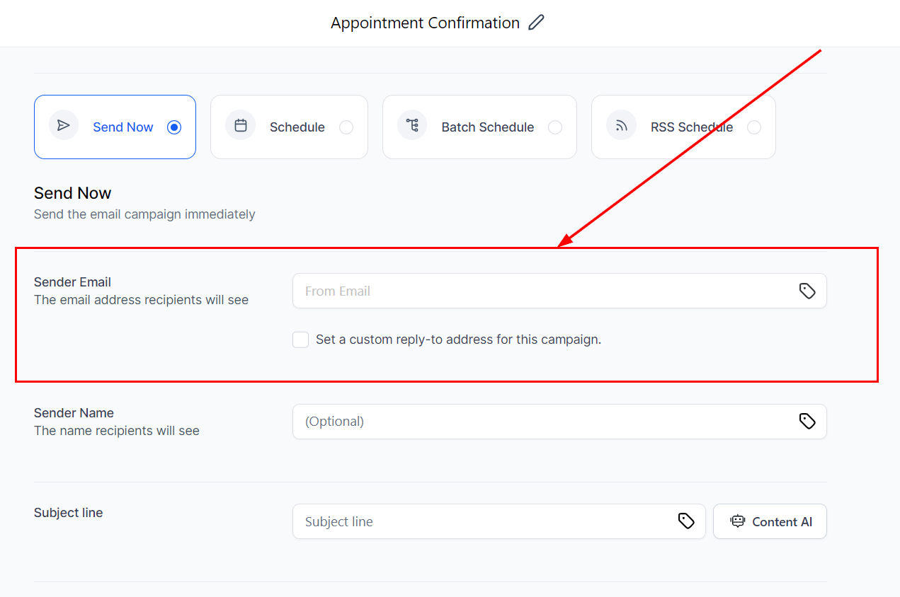 Email Verification for Campaigns – figure 3