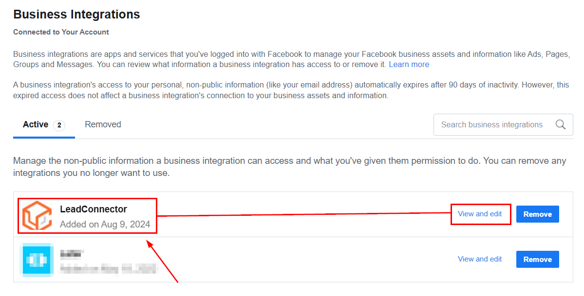 Facebook Pages Not Showing – figure 3
