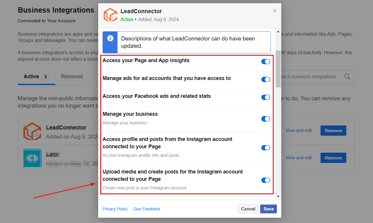 Facebook Pages Not Showing – figure 4