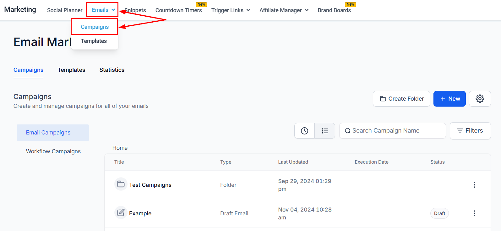 Form Element in Email Campaigns – figure 1