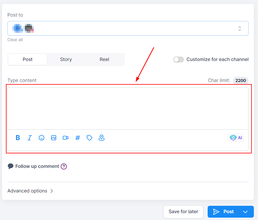 How to Add Location Tagging to Social Post – figure 3