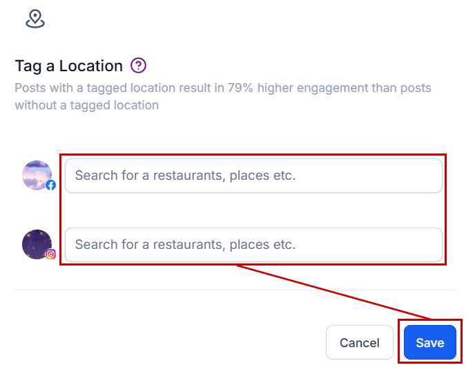 How to Add Location Tagging to Social Post – figure 5