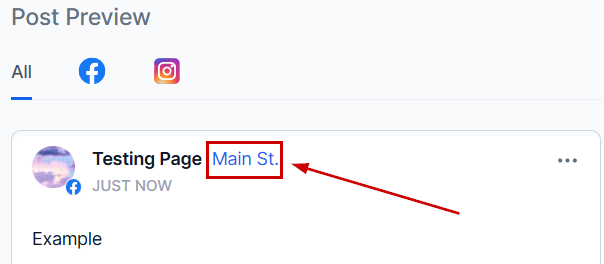 How to Add Location Tagging to Social Post – figure 6