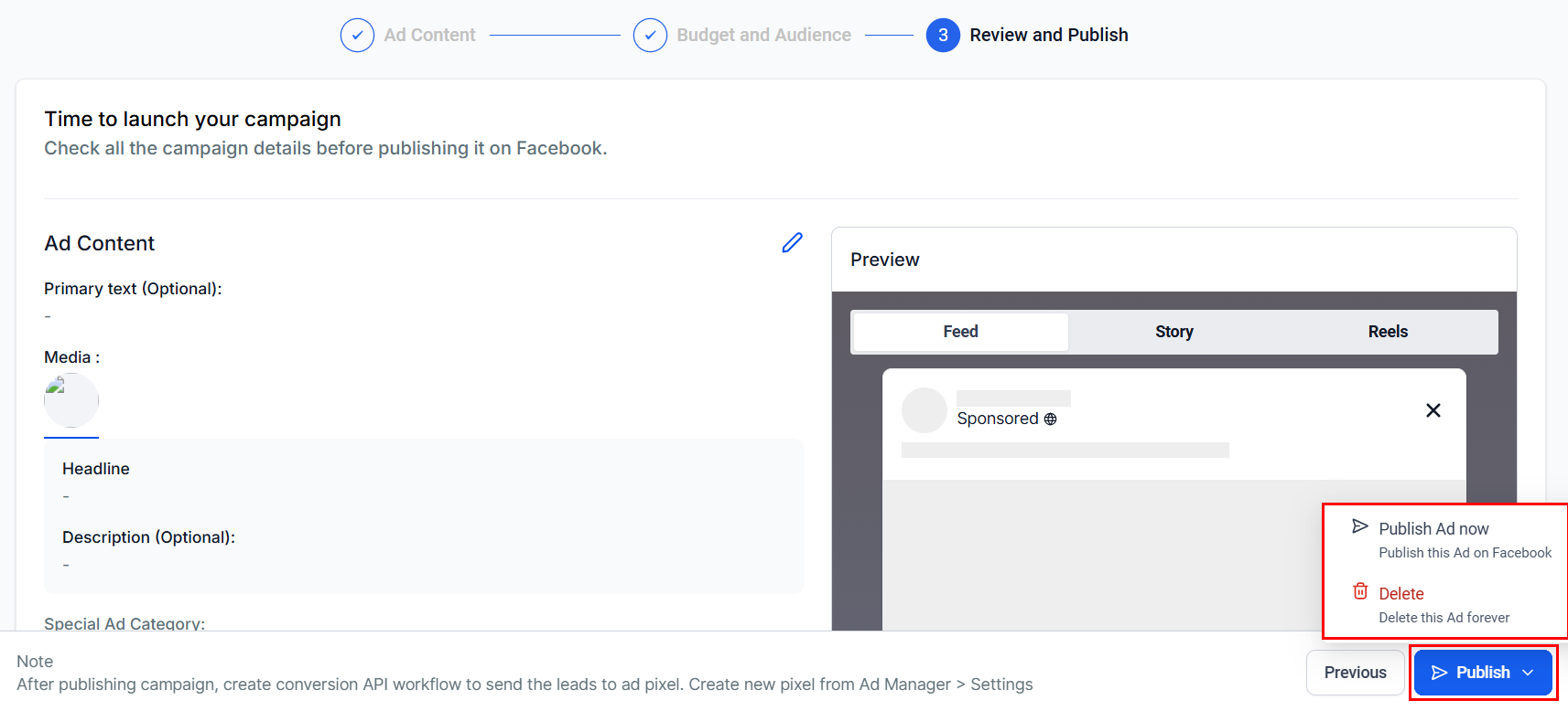 How to Create a Campaign in Ad Manager – figure 20