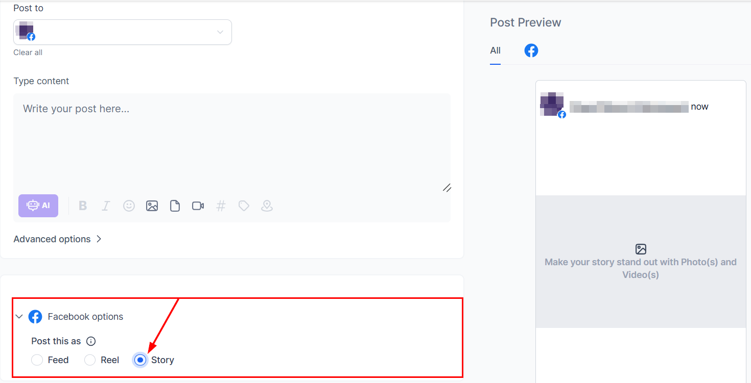 How to Create a Facebook Story – figure 4