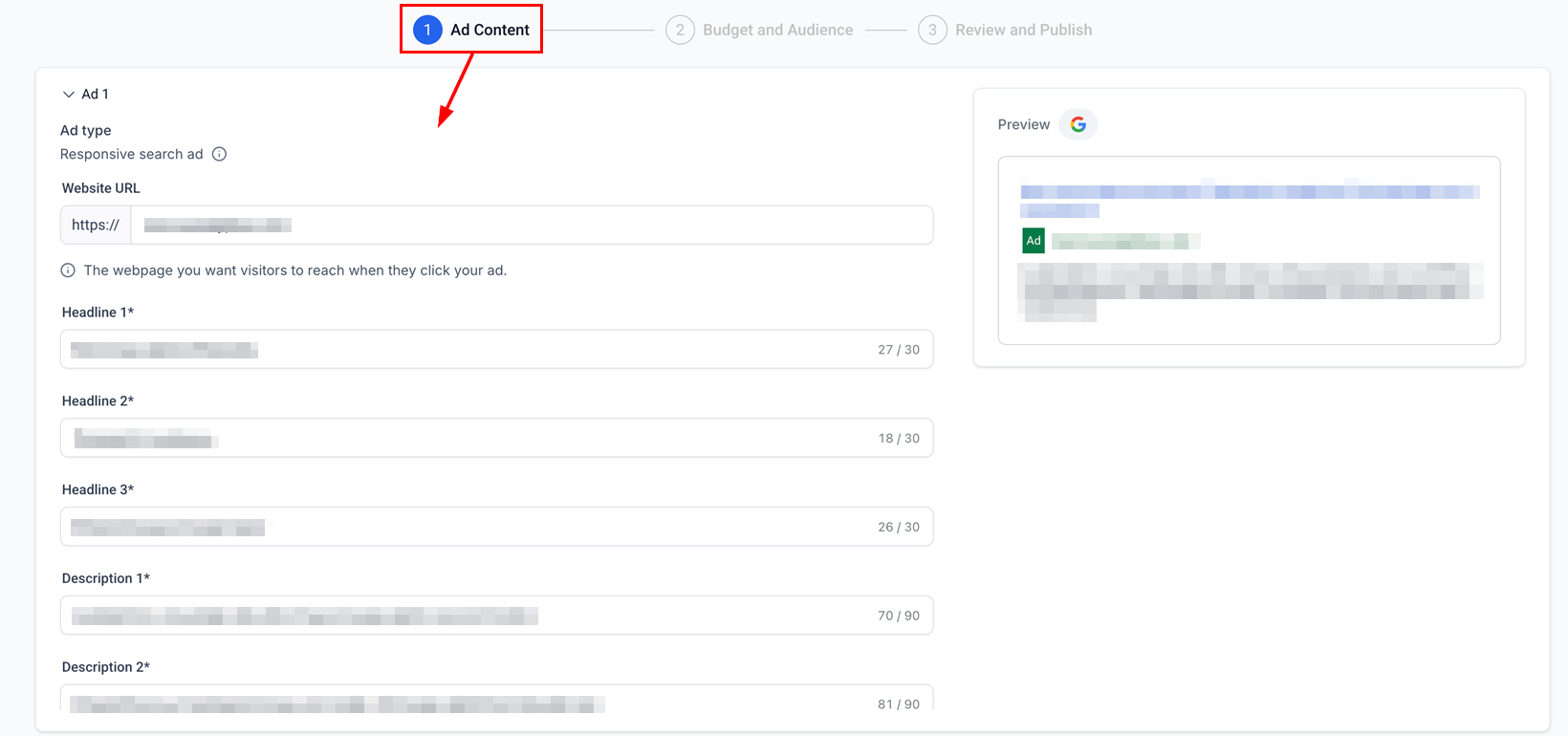 How to Create a New Google Search Ad Campaign – figure 3