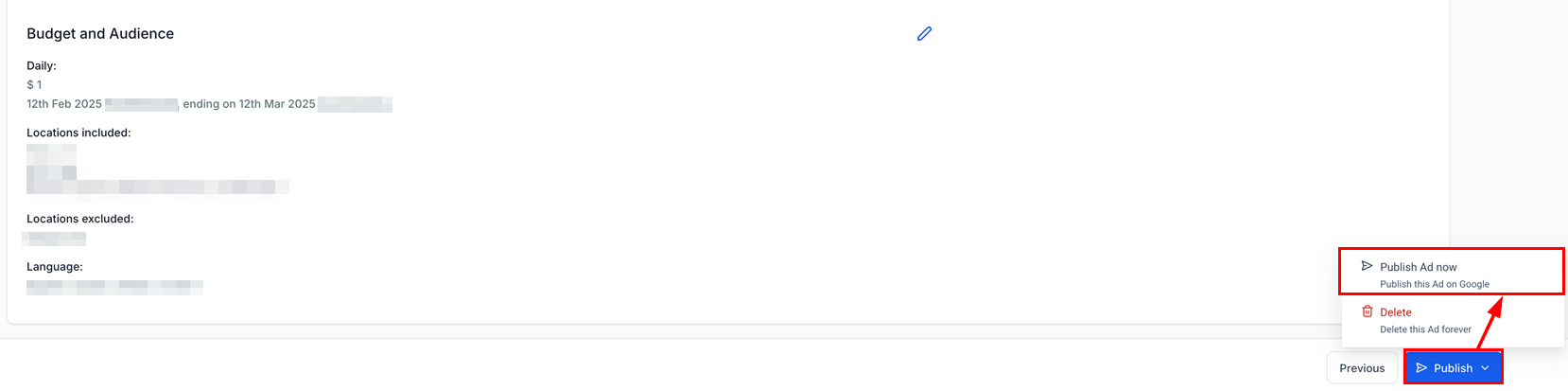 How to Create a New Google Search Ad Campaign – figure 12
