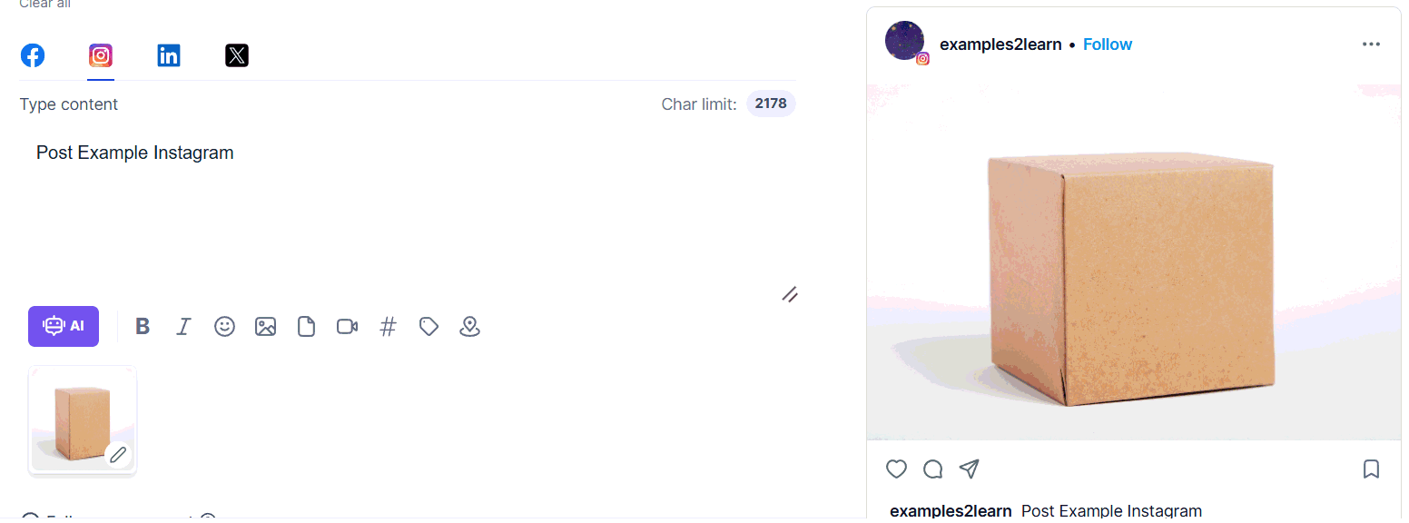 How to Customize Your Post for Each Platform – figure 4