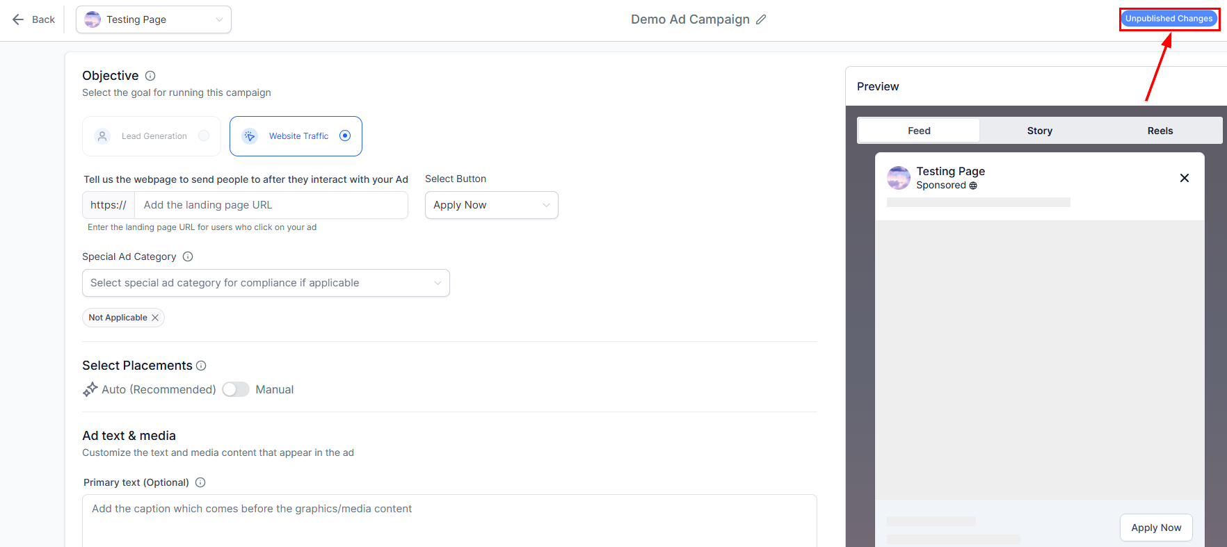 How to Edit a Published or In-Review Ad Campaign – figure 2