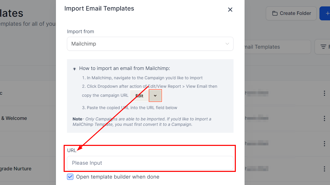 How to Import Email Templates – figure 4
