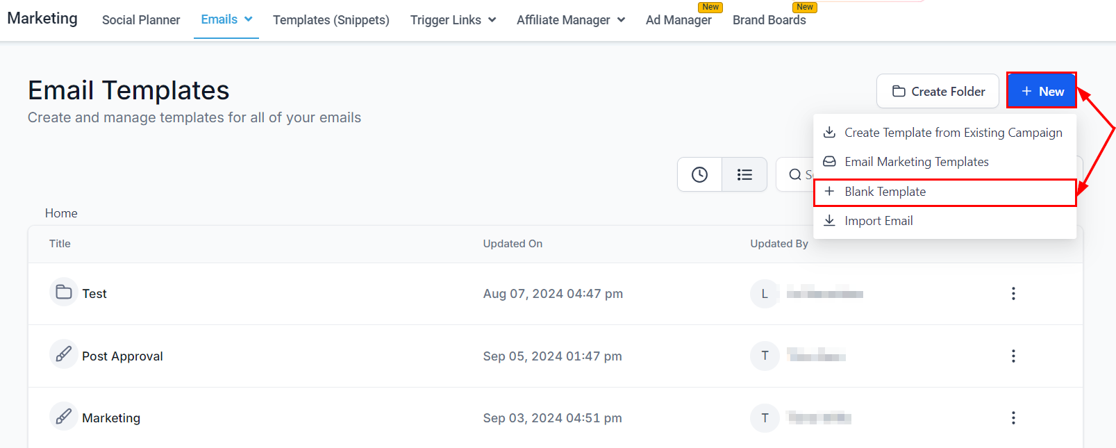 How to Import HTML Email Templates or Campaigns – figure 2