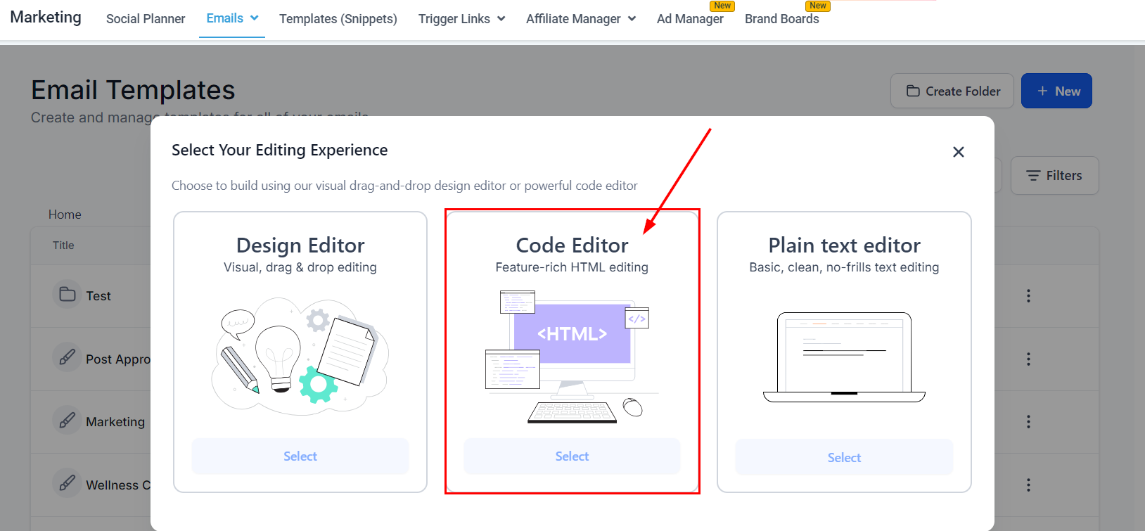 How to Import HTML Email Templates or Campaigns – figure 3