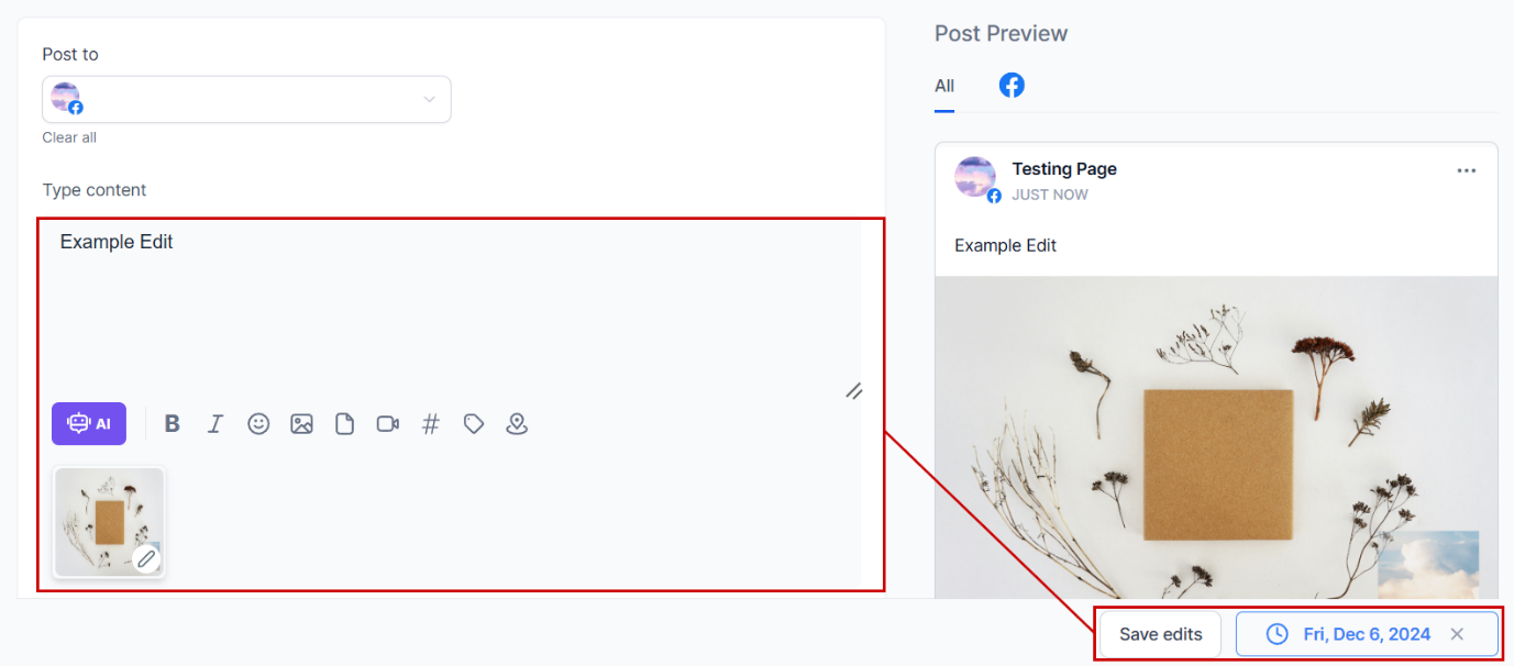 How to post Recurring Social Posts through the Social Planner – figure 6
