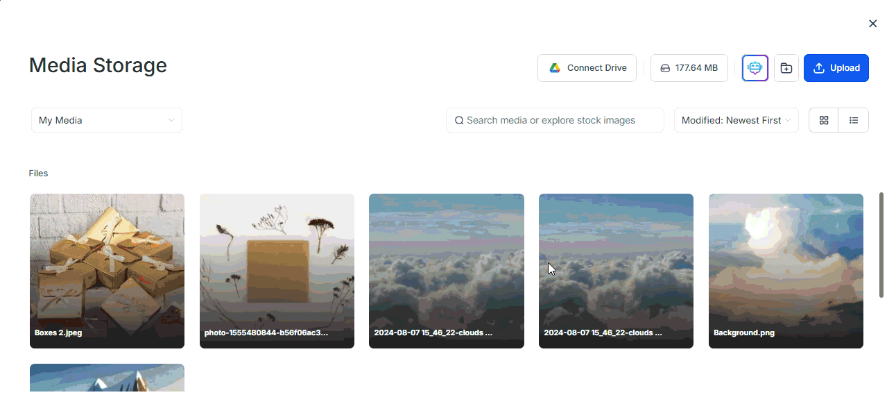 How to Rearrange Media for a Social Post – figure 4