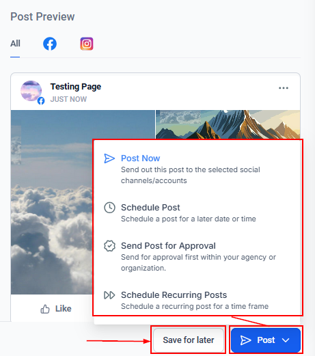 How to Rearrange Media for a Social Post – figure 7