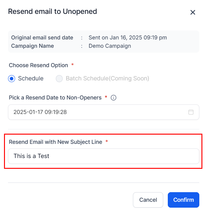How to Resend Unopened Emails in Email Campaigns – figure 4
