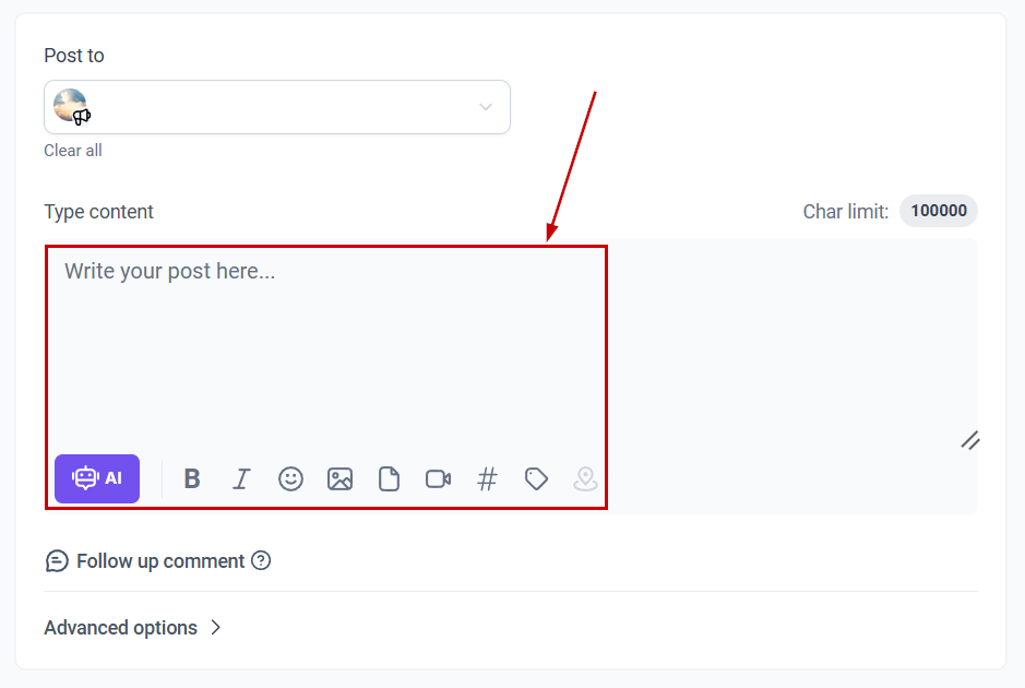 How to Schedule Posts for Communities – figure 6