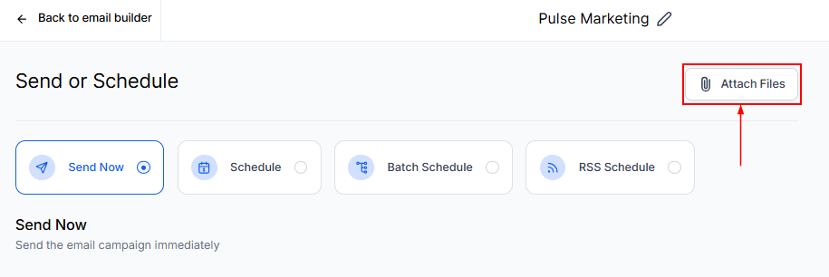 How To Send & Schedule Emails With Email Campaigns – figure 3