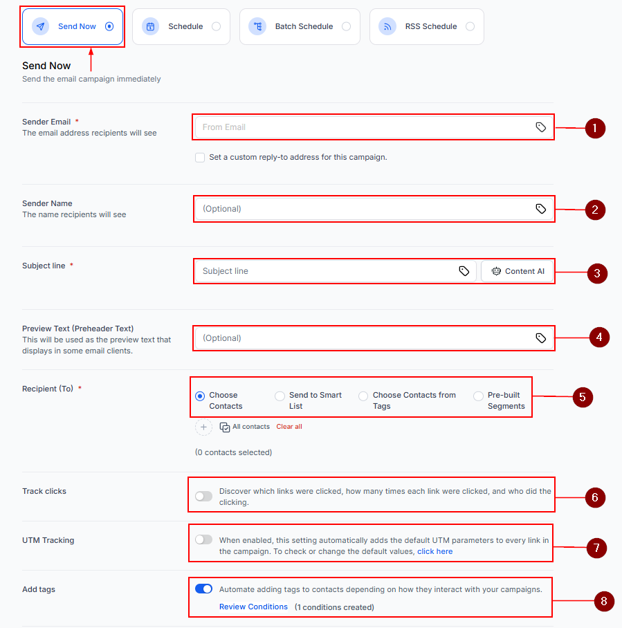 How To Send & Schedule Emails With Email Campaigns – figure 5