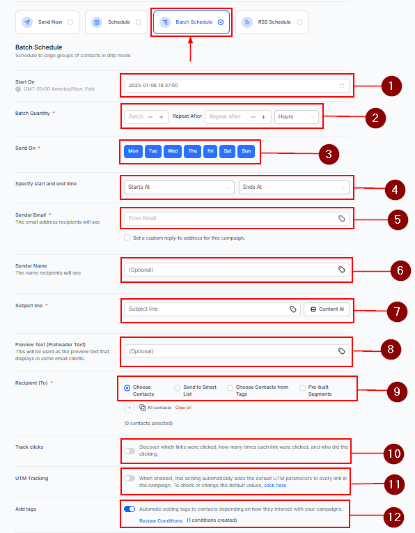 How To Send & Schedule Emails With Email Campaigns – figure 7