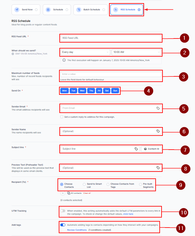 How To Send & Schedule Emails With Email Campaigns – figure 8