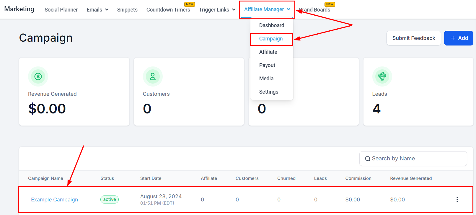 How to Setup Multi-Tier Commissions for your Affiliate Campaigns – figure 1