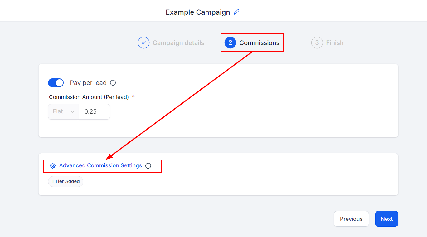 How to Setup Multi-Tier Commissions for your Affiliate Campaigns – figure 2