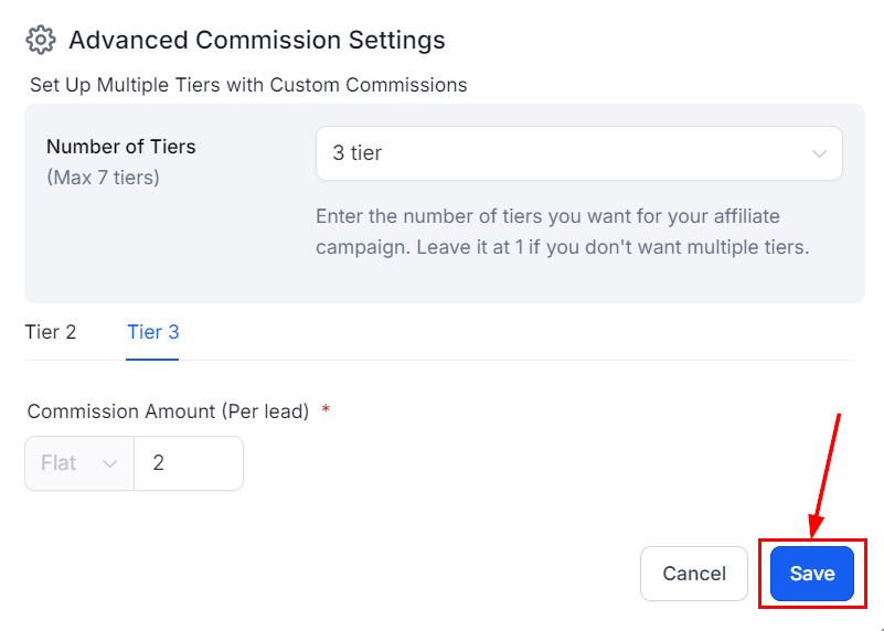How to Setup Multi-Tier Commissions for your Affiliate Campaigns – figure 5