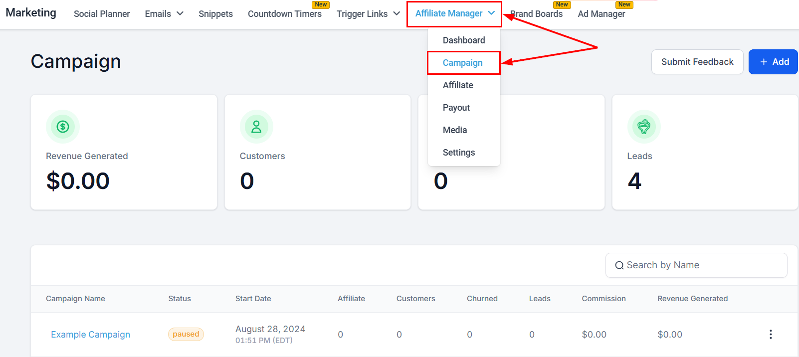 How to Use Commission Length & Variable Commissions in Affiliate Manager – figure 1