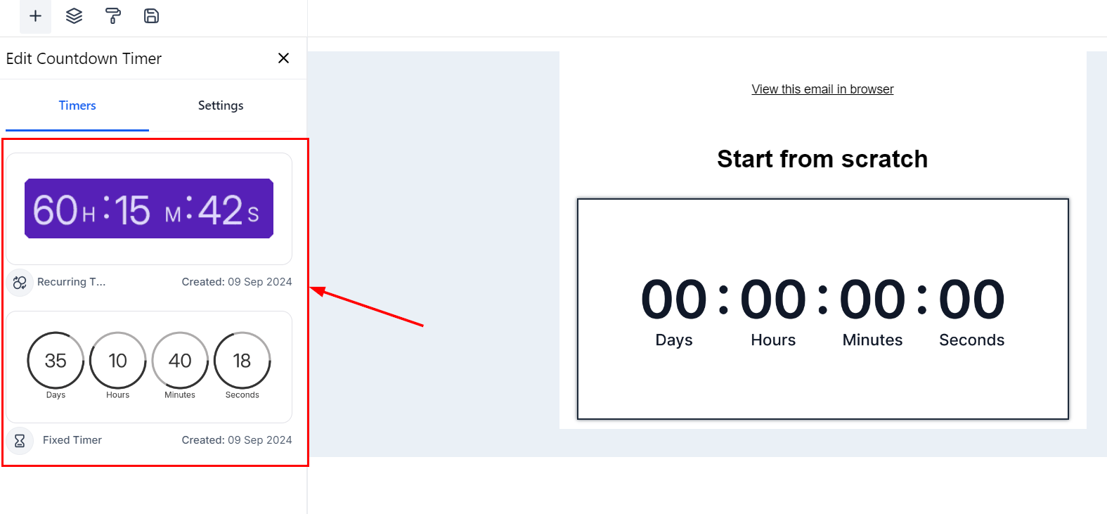 How to Use Countdown Timer in Emails – figure 4