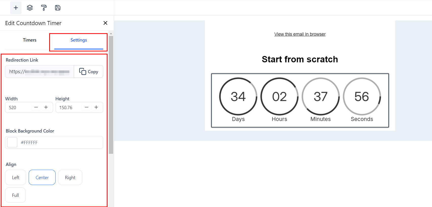 How to Use Countdown Timer in Emails – figure 5