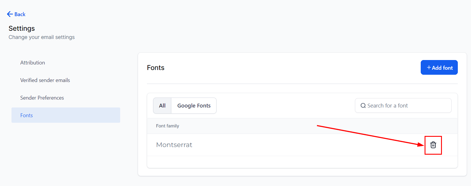 How to Use Google Fonts in Email Builder – figure 8