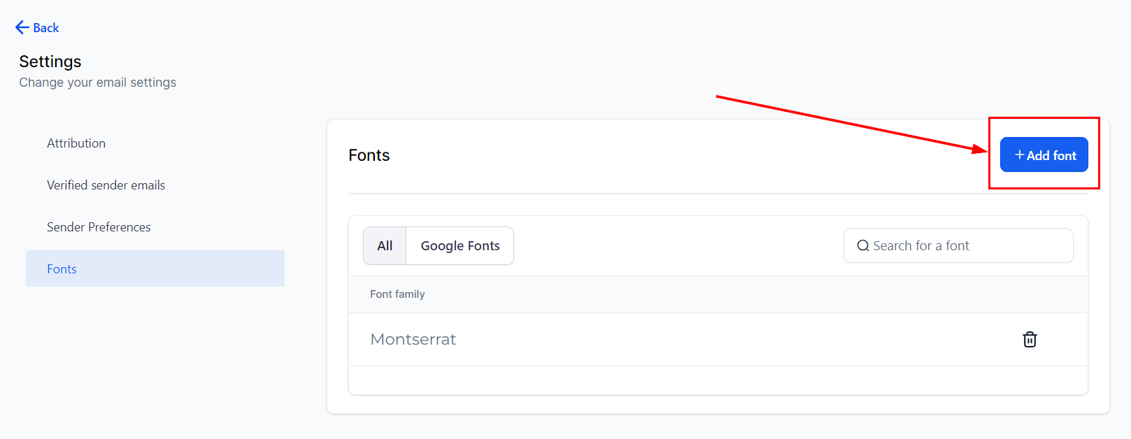How to Use Google Fonts in Email Builder – figure 9