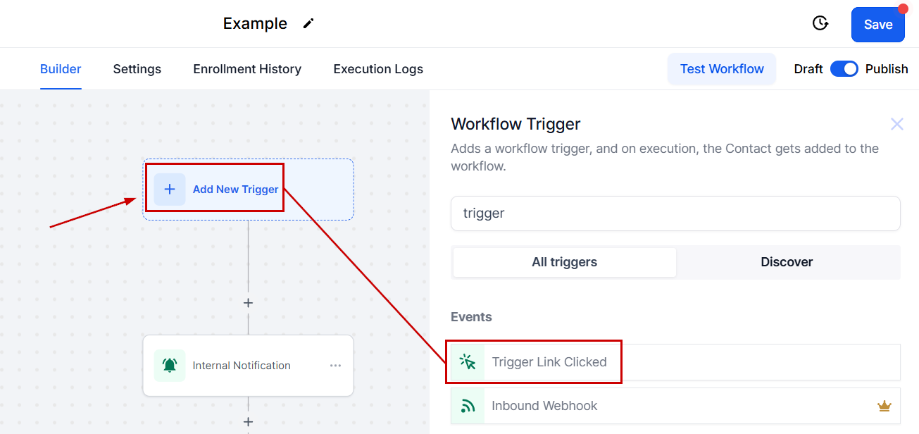 How To Use Trigger Links in Emails – figure 2