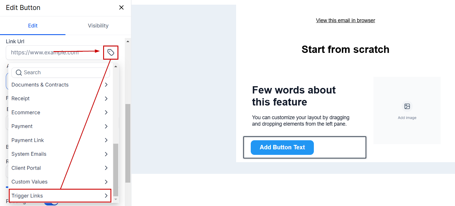 How To Use Trigger Links in Emails – figure 14