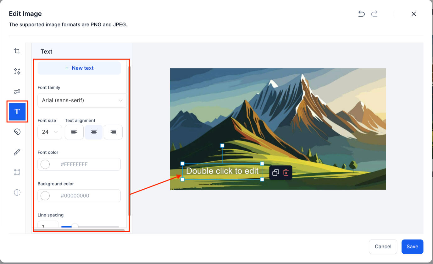Image Editor in Social Planner – figure 8