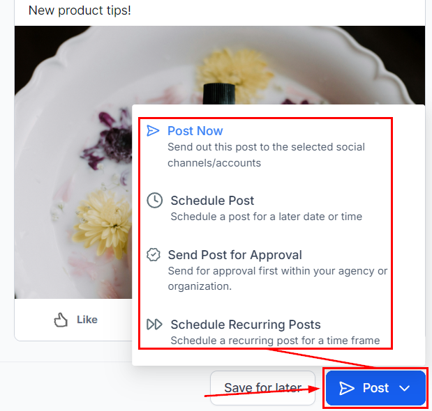 Post Pinterest Pins in Social Planner – figure 8