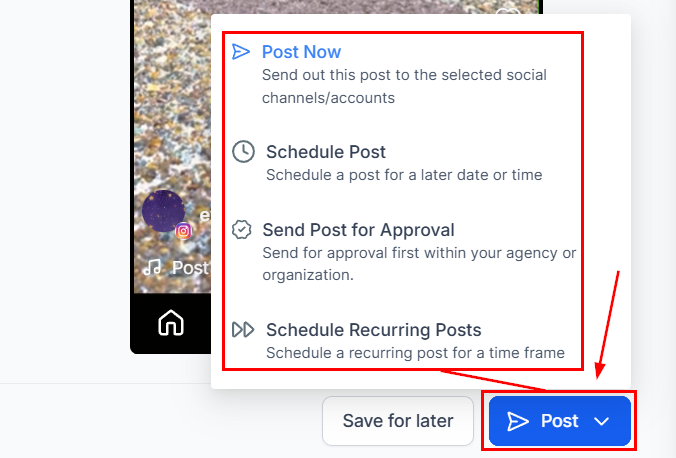 Posting Instagram Reels – figure 8