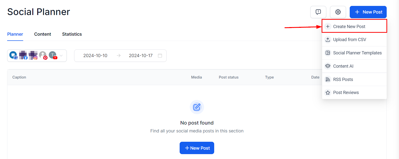 Posting to Instagram – figure 2