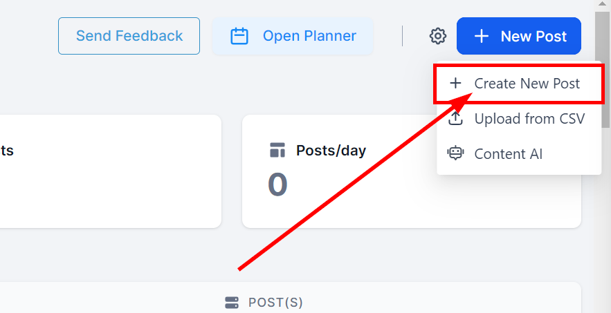 Posting to Twitter – figure 2