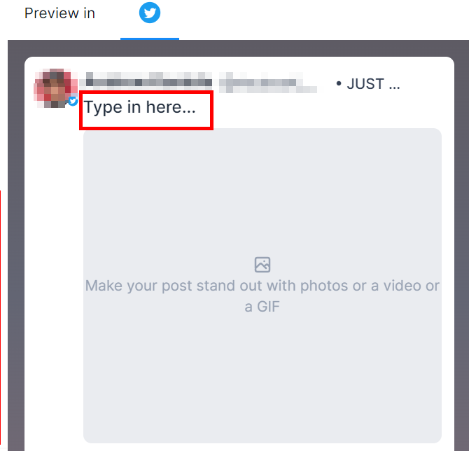 Posting to Twitter – figure 5