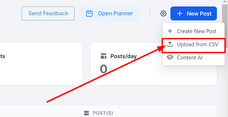 Posting to Twitter – figure 8