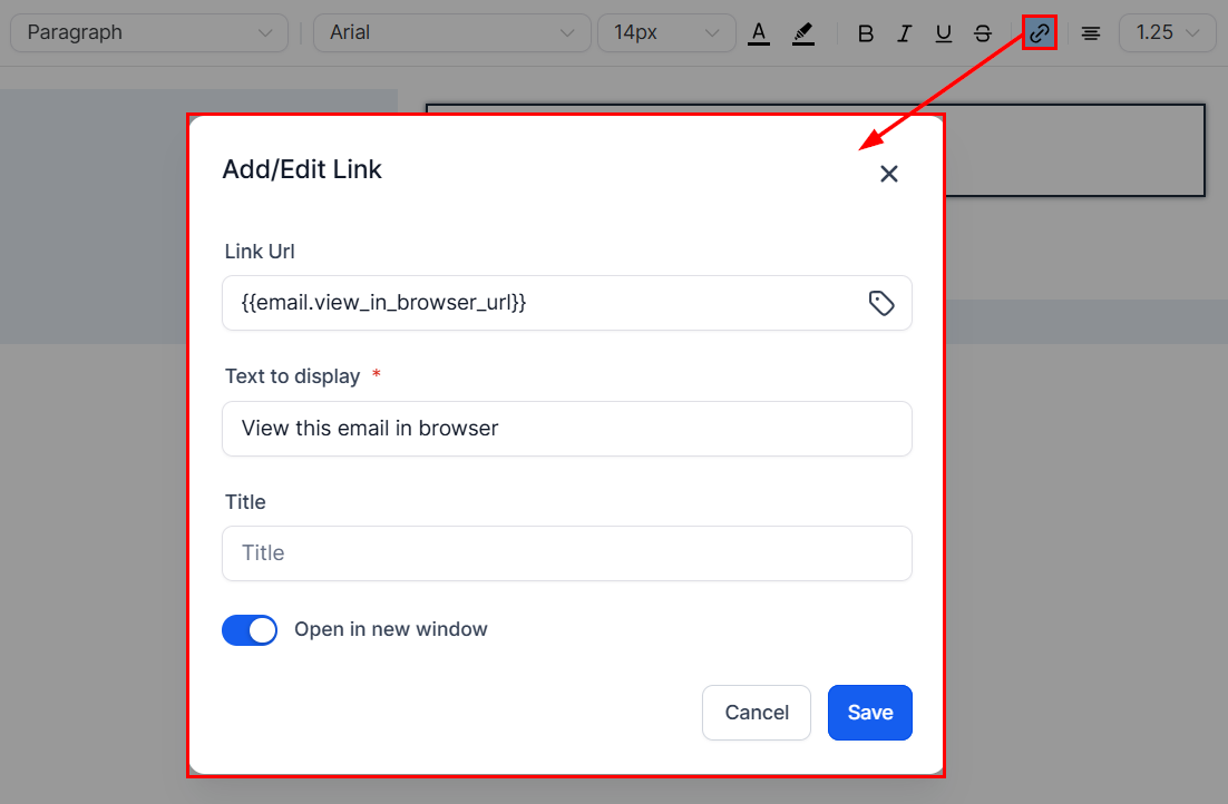 Preview URL Element – figure 3