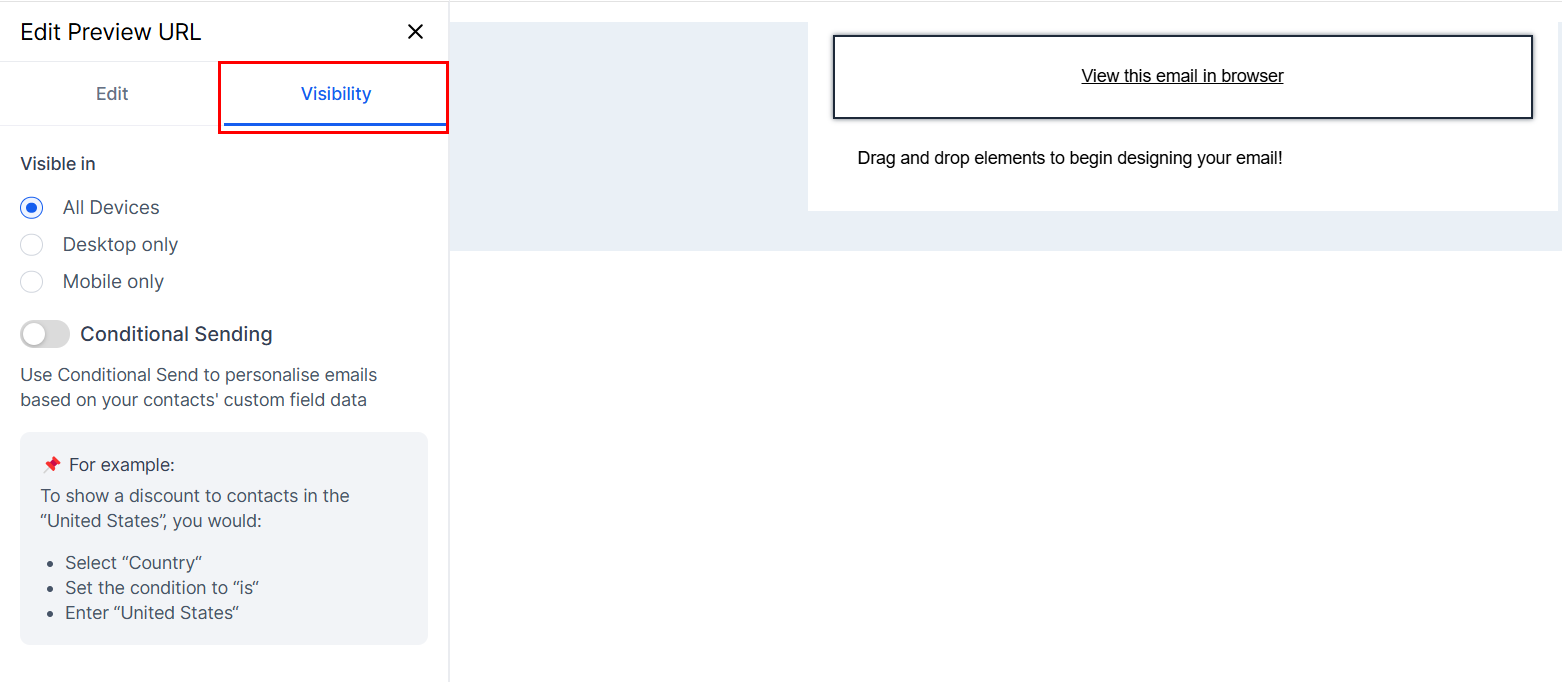 Preview URL Element – figure 6