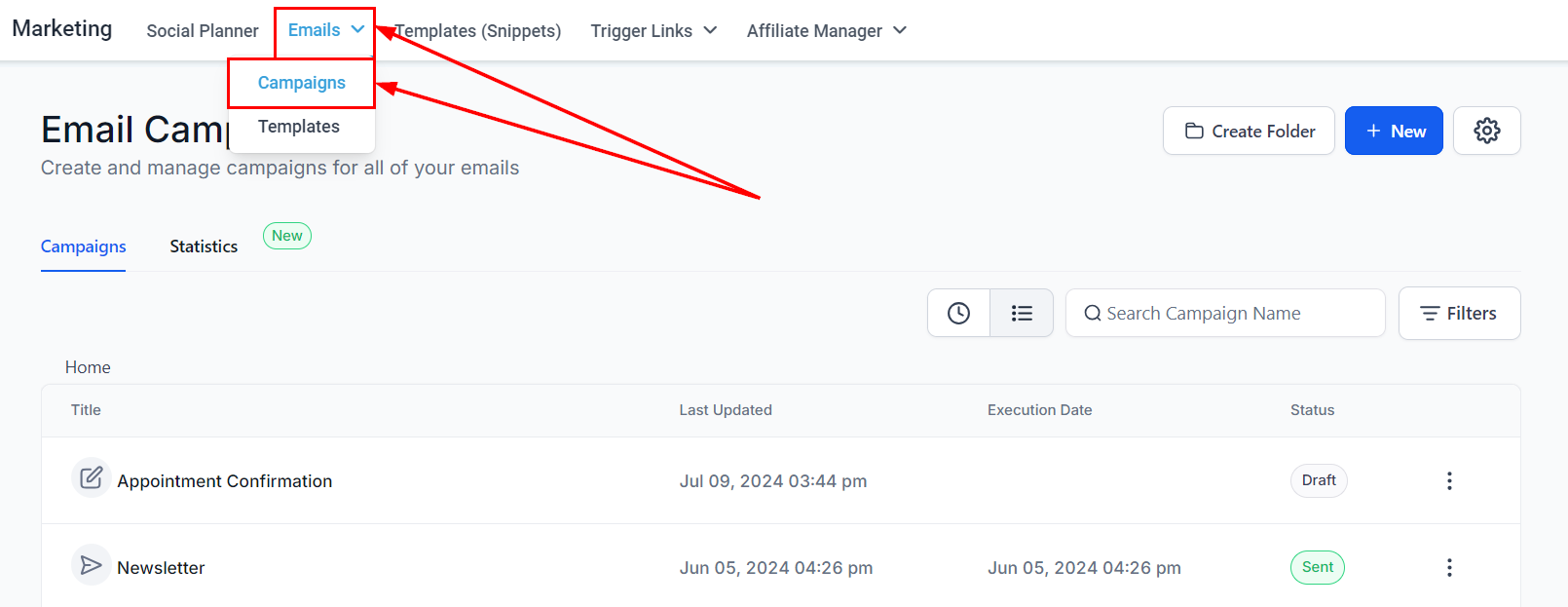 Product Element in Email Campaigns – figure 1
