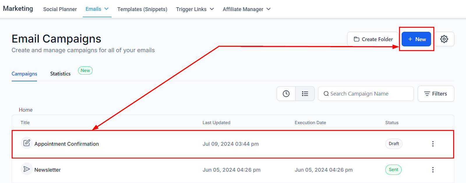 Product Element in Email Campaigns – figure 2