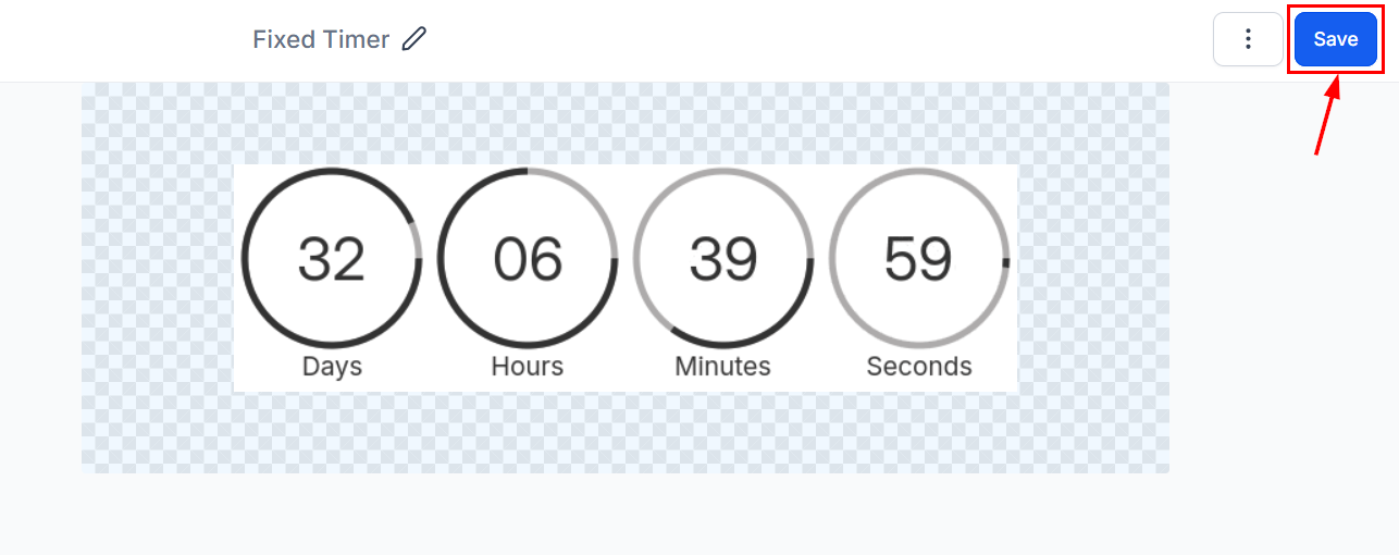 Redirection Links in Countdown Timer – figure 4