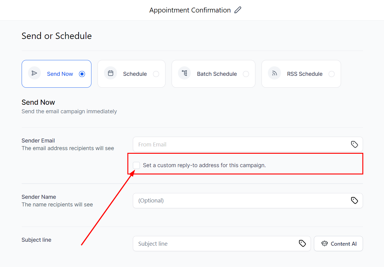 Reply Management in Email Campaigns – figure 3