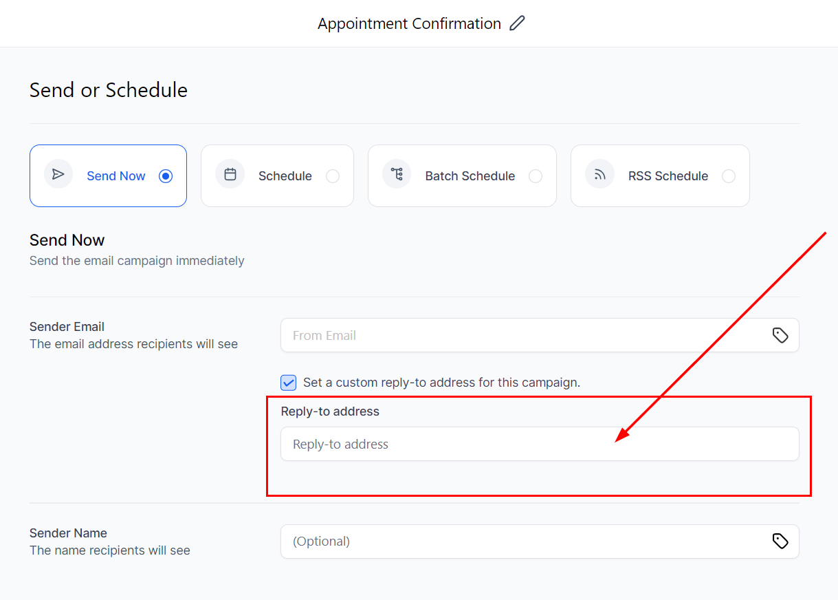 Reply Management in Email Campaigns – figure 4
